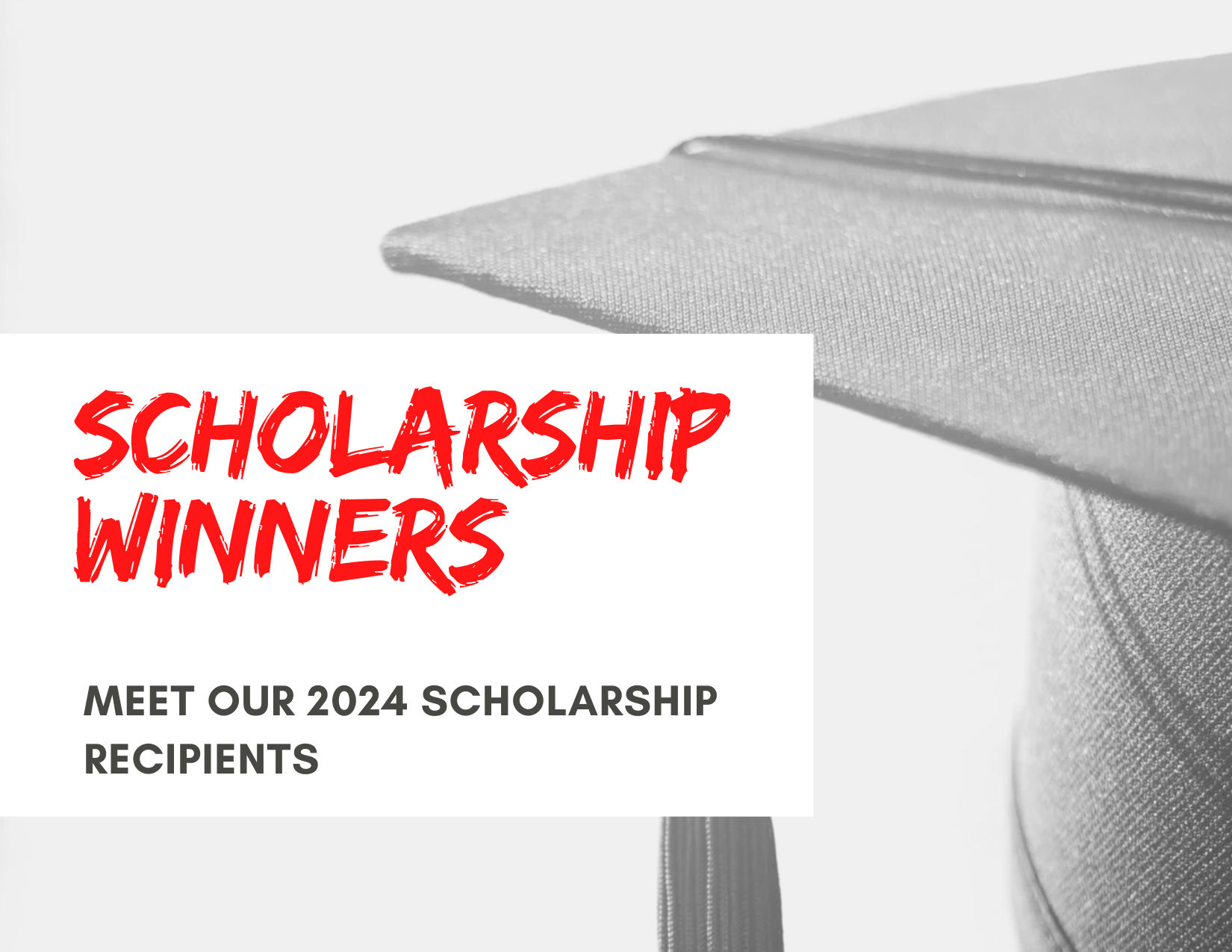 2024 Scholarship Recipients - First District Association