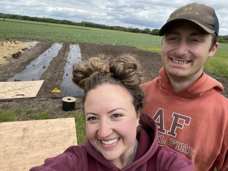 Joelle and Austin have big dreams for their future and are looking to continue their growth in niche markets by expanding the garden. 
